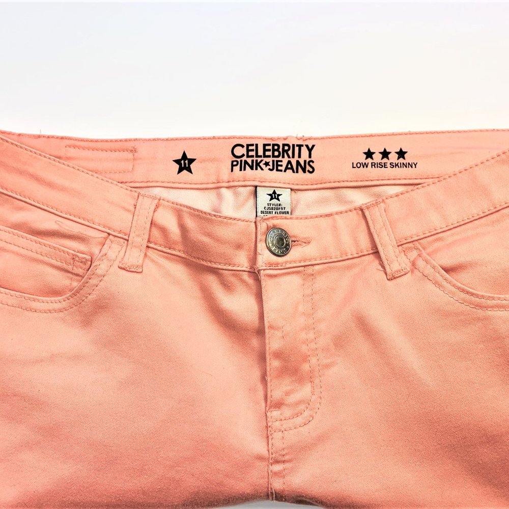 Celebrity Pink Jeans Low Rise Skinny Size 11